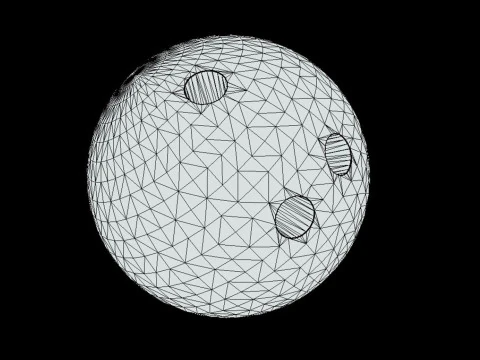 Bowling ball 3D Model