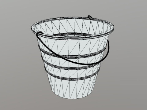 Bucket 3D 模型