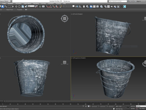 Bucket 3D 模型