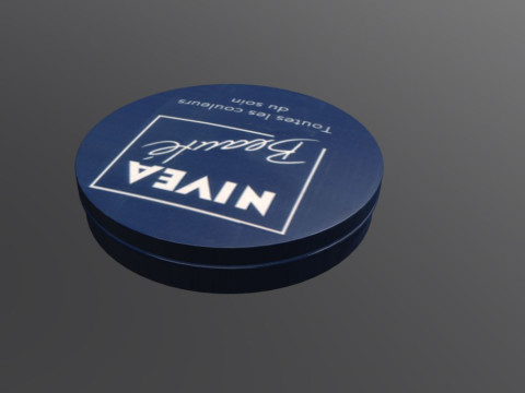 Jar of make-up Modèle 3D