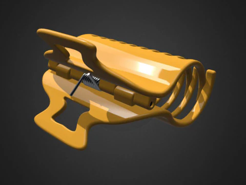 Заколка для волос 3D Модель