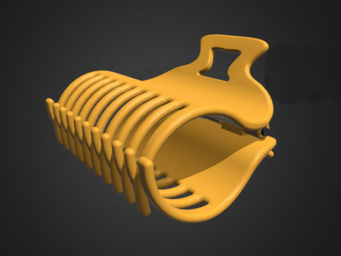 Hair clip 3D Модель