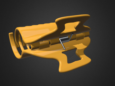 Hair clip 3D Модель