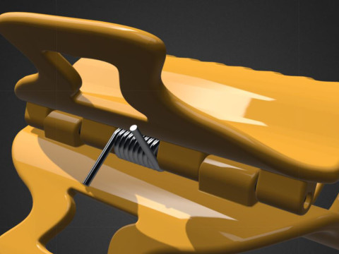 Hair clip 3D Модель