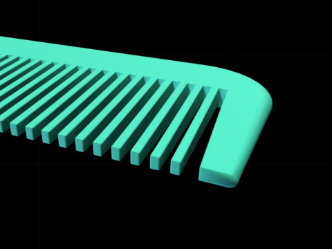 Comb Modèle 3D