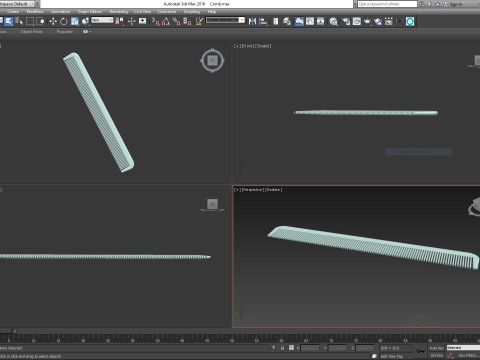 Comb Modèle 3D