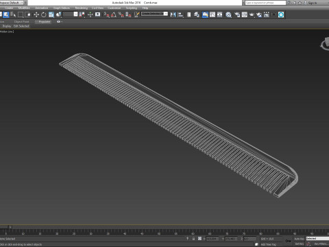 Comb Modèle 3D