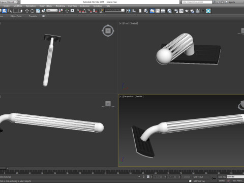 Shaver Modello 3D