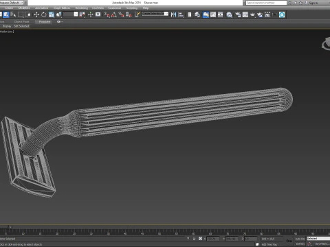 Rasoio Modello 3D