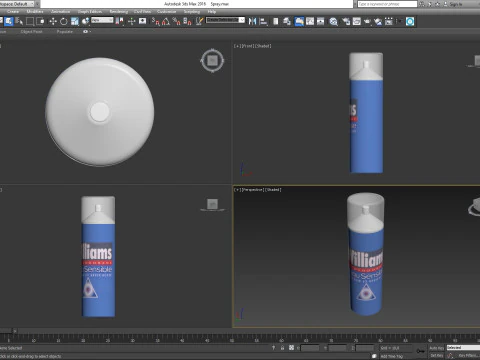 Spray Modello 3D