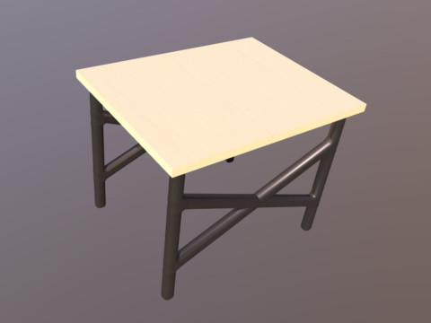 Desk table Modello 3D