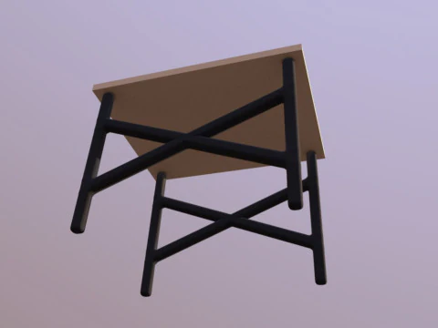 Desk table 3D Model