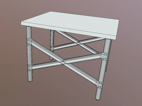 Desk table 3D Model