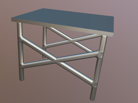 Desk table 3D Модель