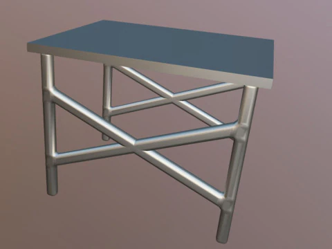 Desk table 3D Model