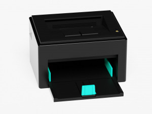 Impresora laser 3Dモデル