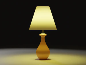 Lampara - luminária de mesa Modelo 3D