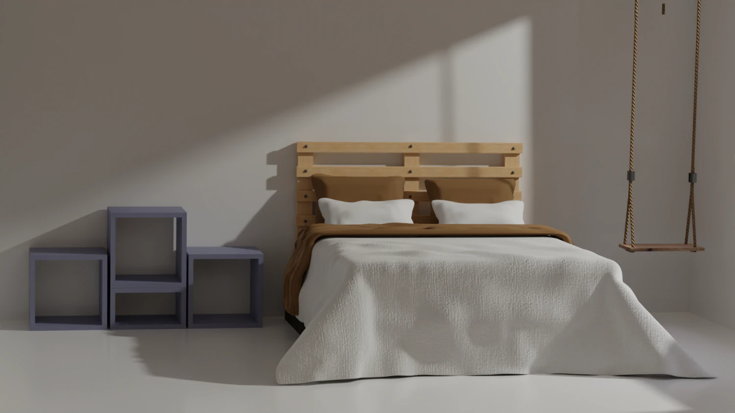 Dormitorio - bed room 3D Model .c4d .max .obj .3ds .fbx .stl .blend 
