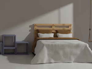 Dormitorio - bed room 3D-Modell