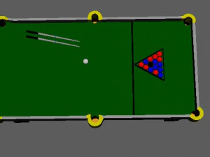 Mesa de billar Modello 3D