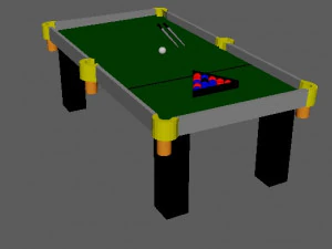 Mesa de billar 3D Модель