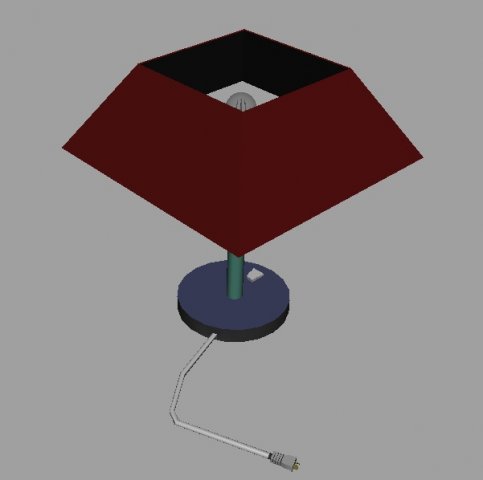 Velador Modelo 3D .c4d .max .obj .3ds .fbx .stl .blend 
