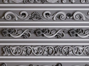 ornament trimvol 01 3D Model