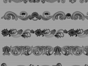 ornament trimvol 01 3D Model