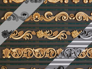 ornament trimvol 01 3D Model