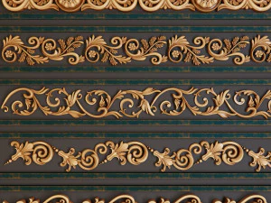 декоративная отделка, том 02 3D Модель