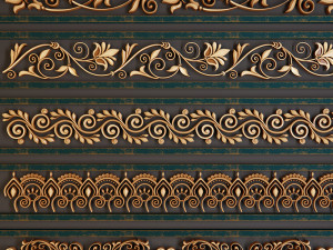 ornament trim vol 03 3D Model