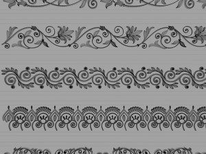 ornament trim vol 03 3Dモデル