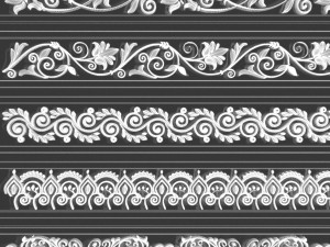 ornament trim vol 03 3Dモデル