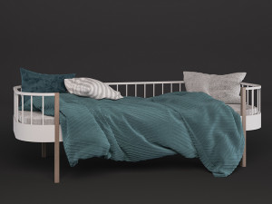 single bed 01 3D Model