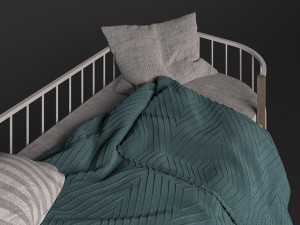 single bed 01 3D Model