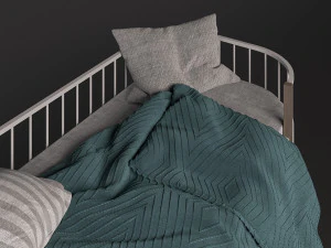 single bed 01 3D Model