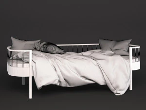 single bed 01 3D Model