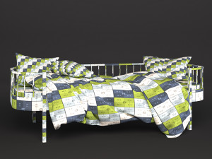 single bed 01 3D Model