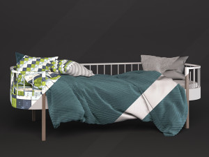 single bed 01 3D Model