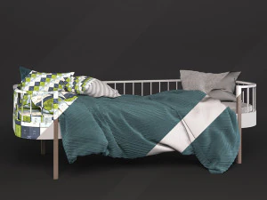 single bed 01 3D Model