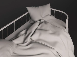 single bed 01 3D Model