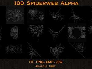 100 Spiderweb Alpha Modèles 3D en vedette