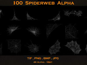 100 Spiderweb Alpha Modèles 3D en vedette