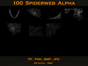 100 Spiderweb Alpha Modèles 3D en vedette
