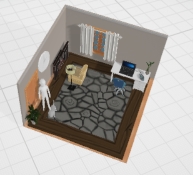 room decore 3D Model .c4d .max .obj .3ds .fbx .stl .blend 