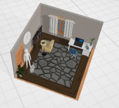 room decore 3D Model .c4d .max .obj .3ds .fbx .stl .blend 
