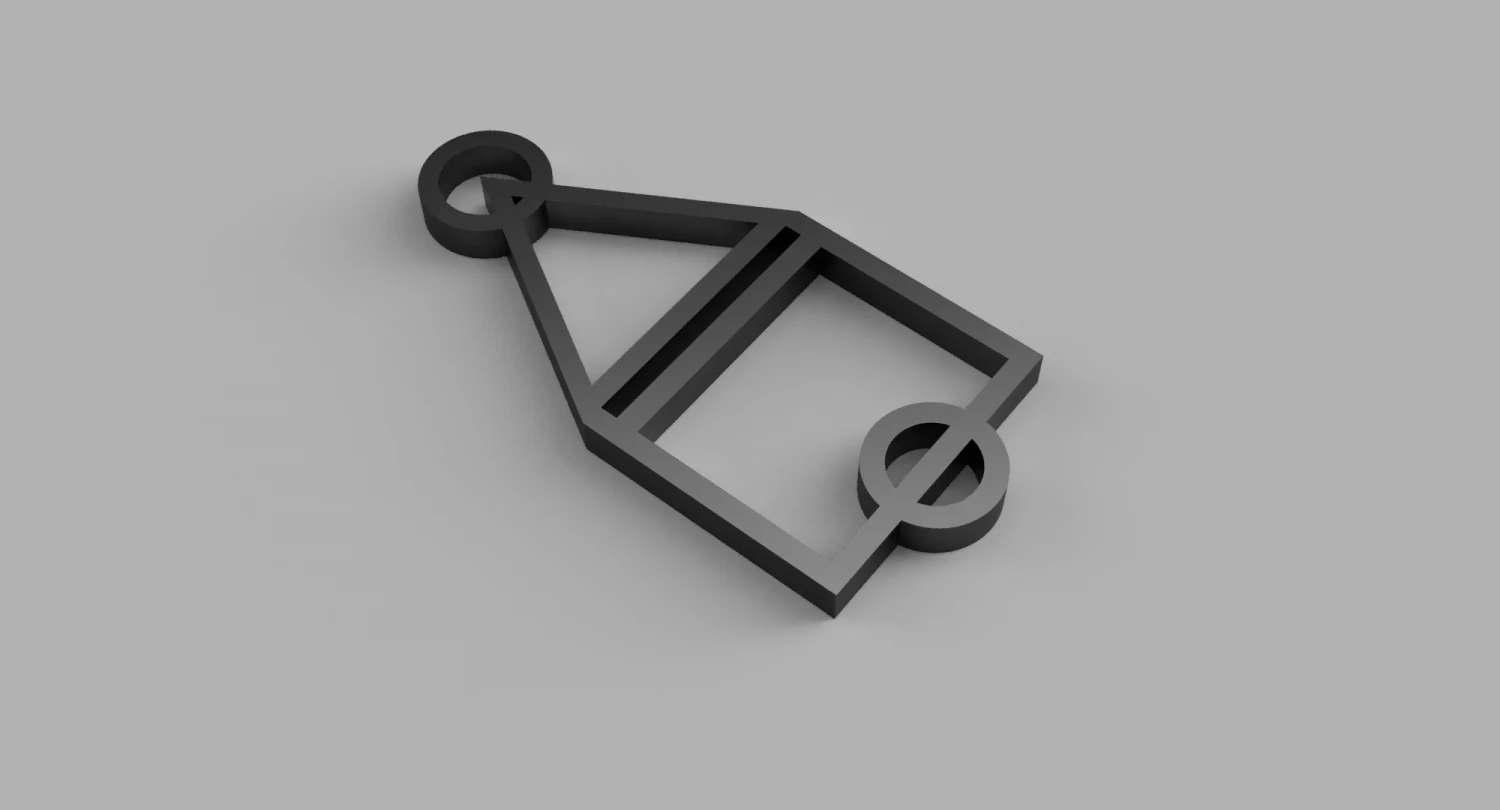 squidgame keychain 3D Print Model .c4d .max .obj .3ds .fbx .stl .blend 