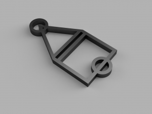 squidgame keychain Modelo de Impressão 3D