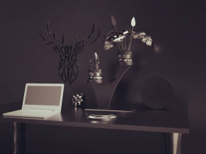 render table 3D 模型