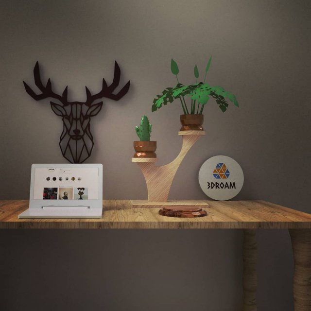 render table 3D 模型 .c4d .max .obj .3ds .fbx .stl .blend 